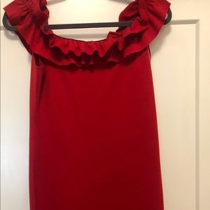 Knit-fitted midi dress